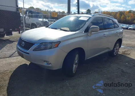 2010 Lexus Rx 450H z USA, uszkodzony, nr VIN JTJBC1BA6A2412468